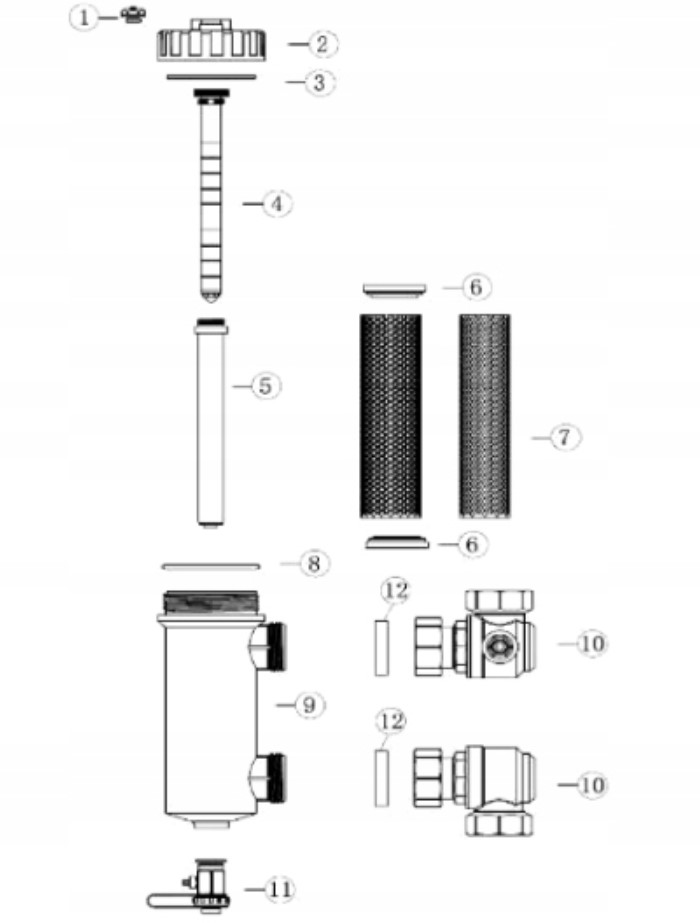 FILTRU SEPARATOR MAGNETIC 5/4 PENTRU POMPE DE CALDURA EAN (GTIN) 5903887246095