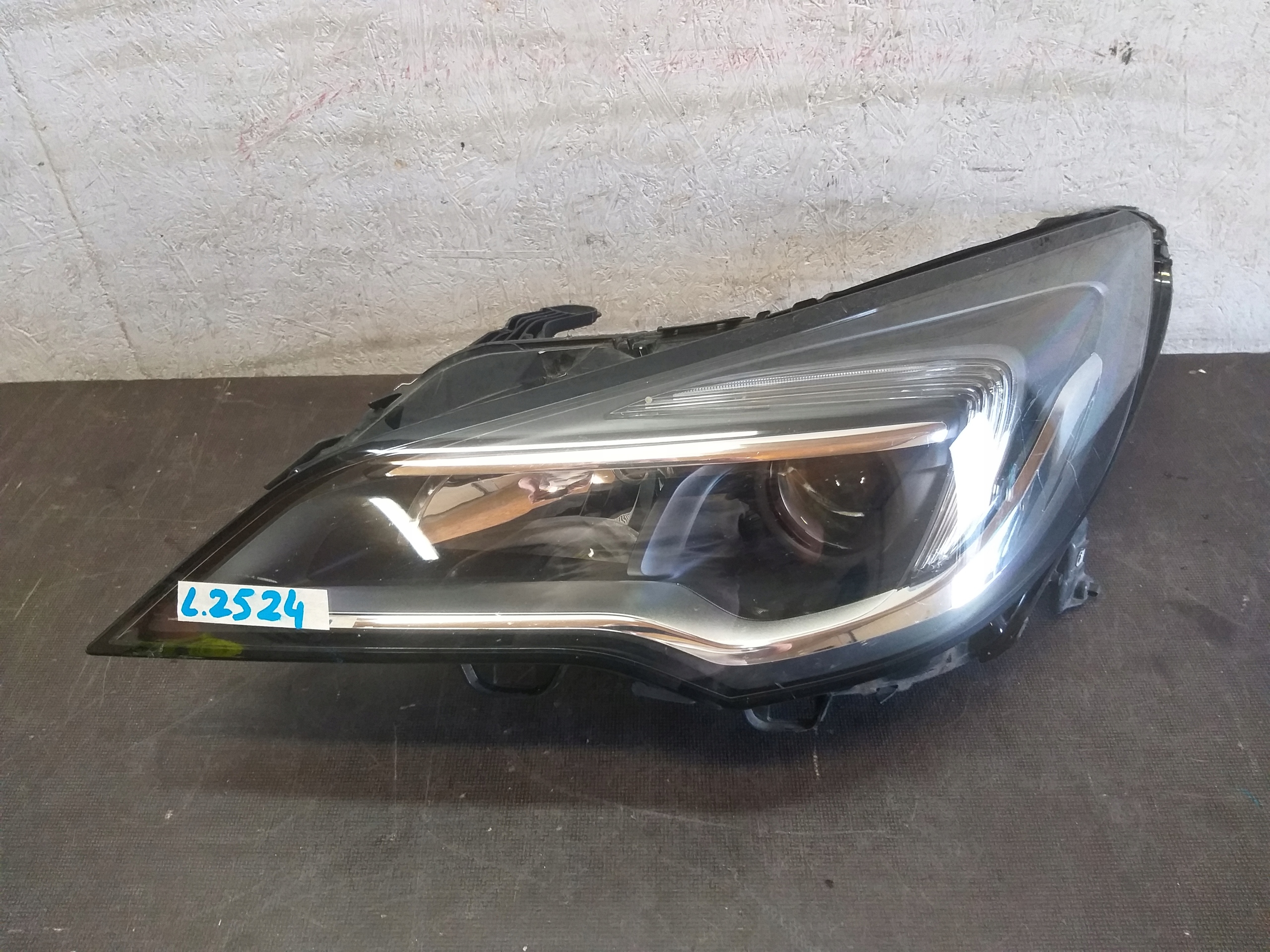 LIGHT FRONT LEFT OPEL ASTRA K V 5 LENS LED 13401141