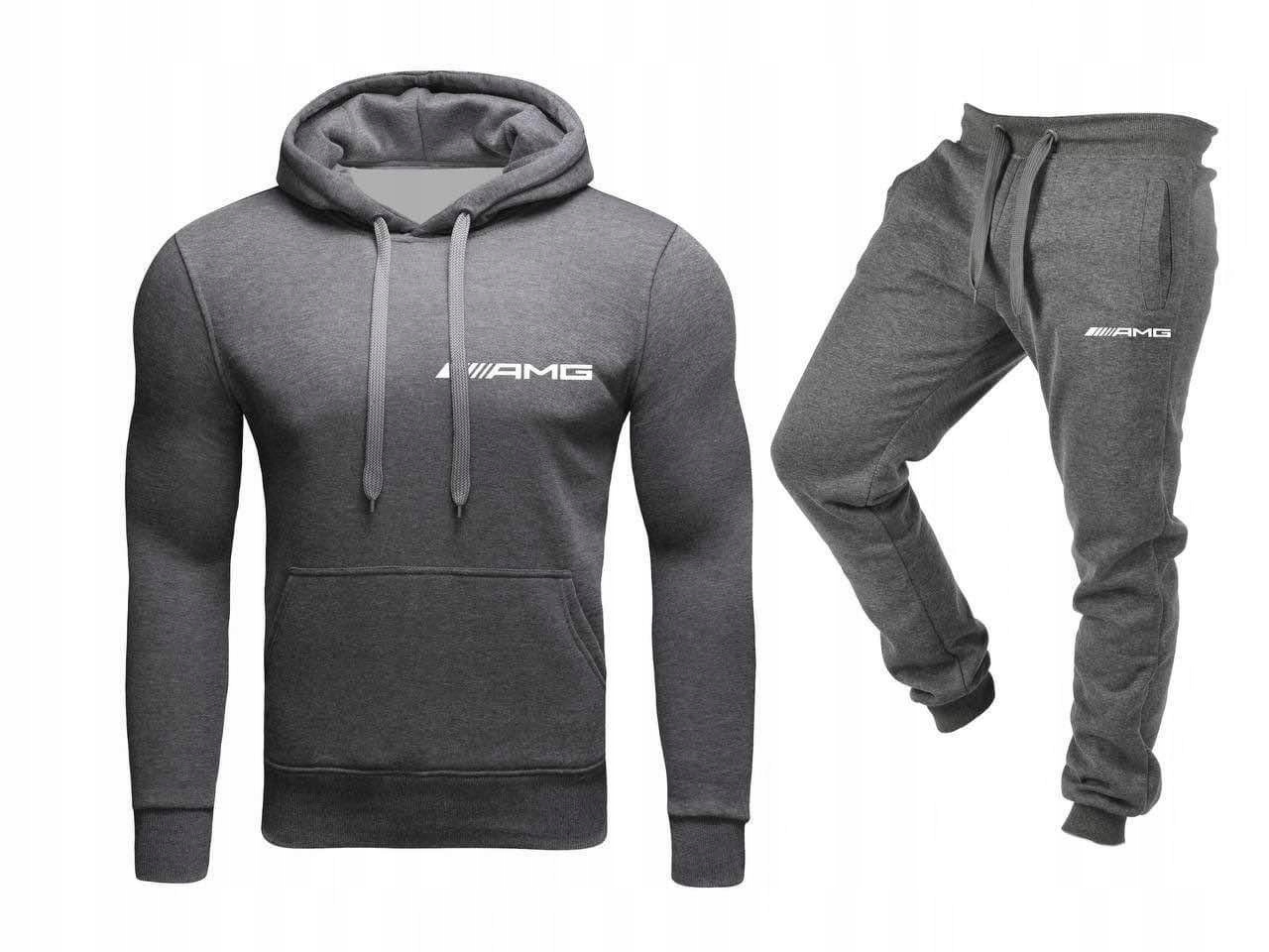 Teplákovka Tepláková Souprava Amg šedá M