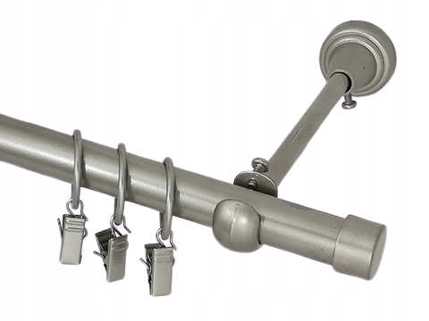 KARNISZE ŻABKI KARNISZ METAL POJEDYNCZY 19 / 120 Rodzaj karnisza pojedynczy