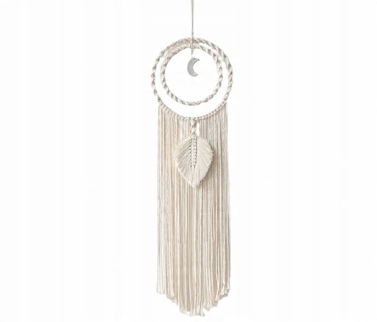 

Łapacz Snów Makrama Liście Diy Boho Duży 80 CM