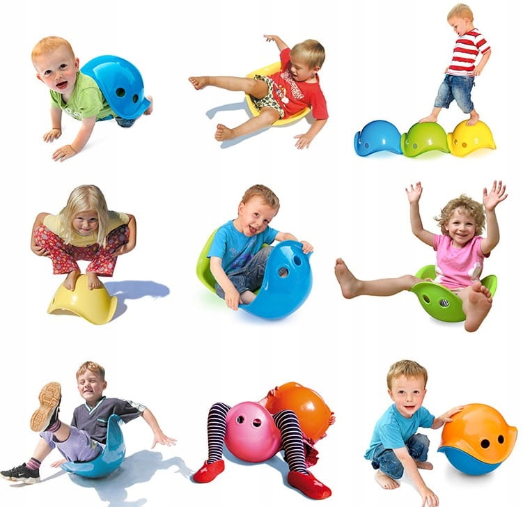 Kreatywna Muszelka Bilibo Pastel - Błękitna MOLUK Wysokość produktu 22 cm