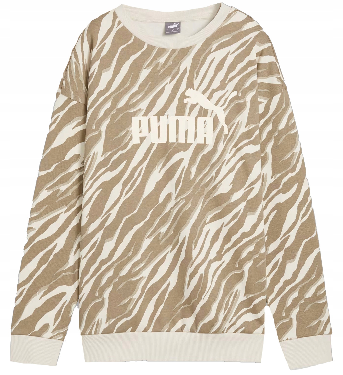 Tepláková mikina bez kapuce Puma 681491 87 zateplená Xs