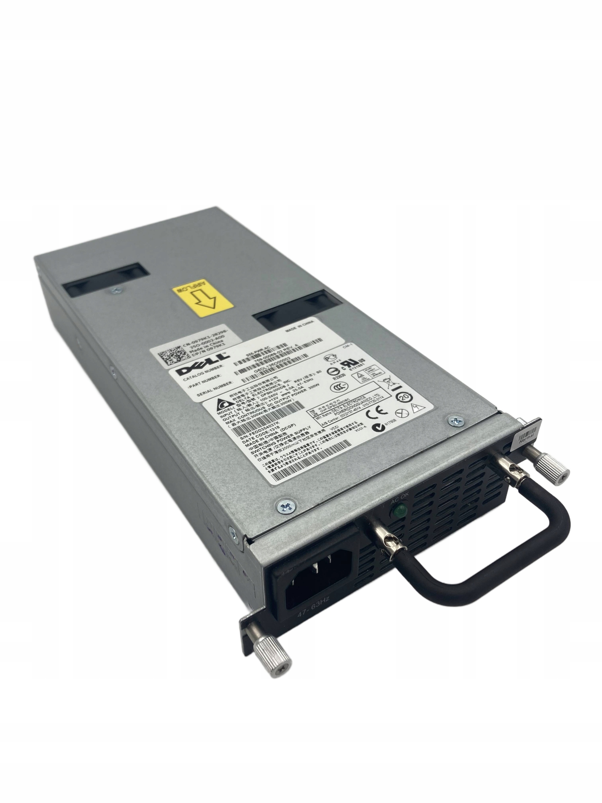 Nový Originální Napájecí Zdroj Dell 979K1 300 Watt Force 10 S55