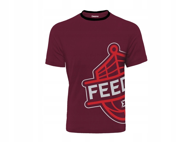 Koszulka Z KRÓTKIM RĘKAWEM Delphin FEEDER - King size Rozmiar 4XL/5XL