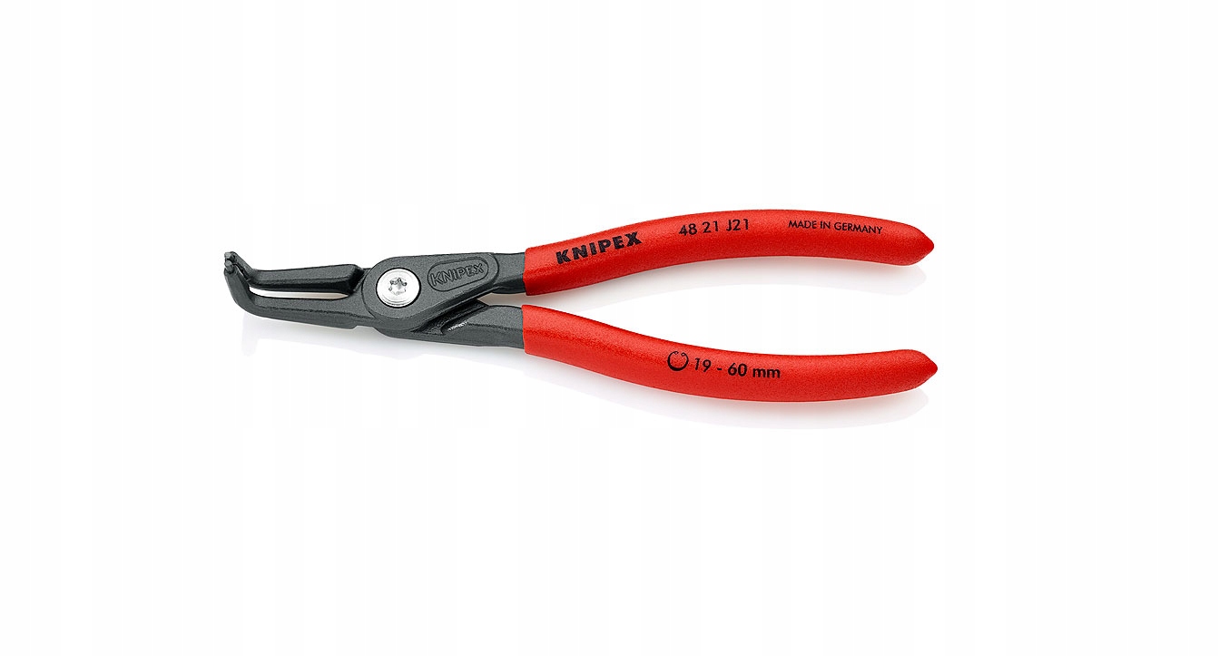 Kleště na Segerovy kroužky vnitřní úhlové 90 stupňů 19-60 mm Knipex