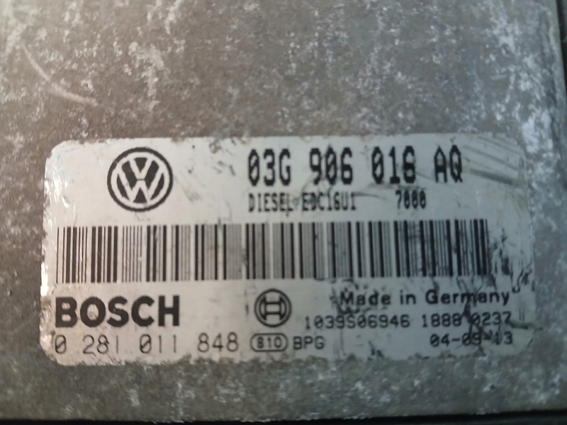 computer of the engine AUDI A4 B5 03G906018AQ