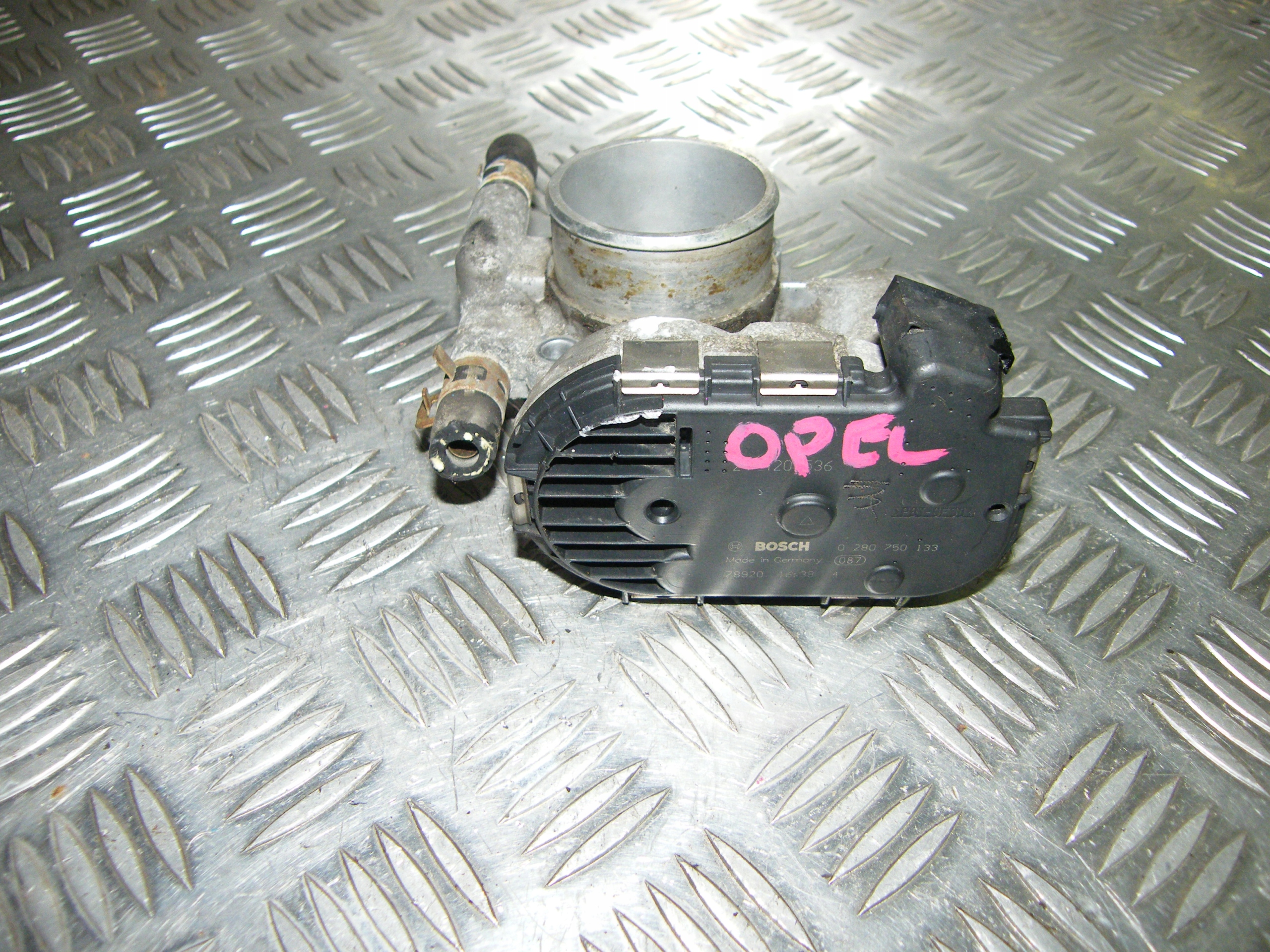 24420536 0280750133 - ДРОСЕЛЬНА ЗАСЛІНКА ASTRA III H 1,4 CORSA C D 1,0 1,2