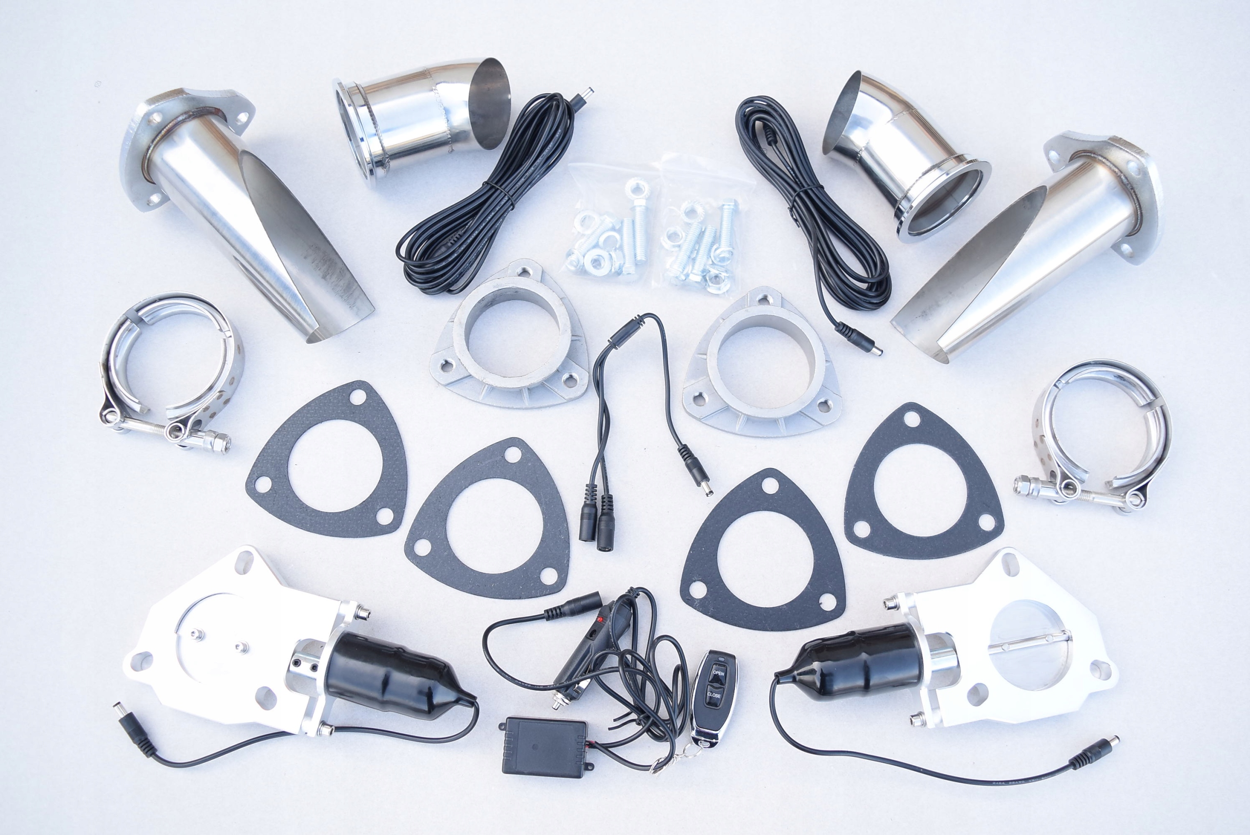 ELEKTRONICZNA PRZEPUSTNICA WYDECHU TUNING 76MM 3'