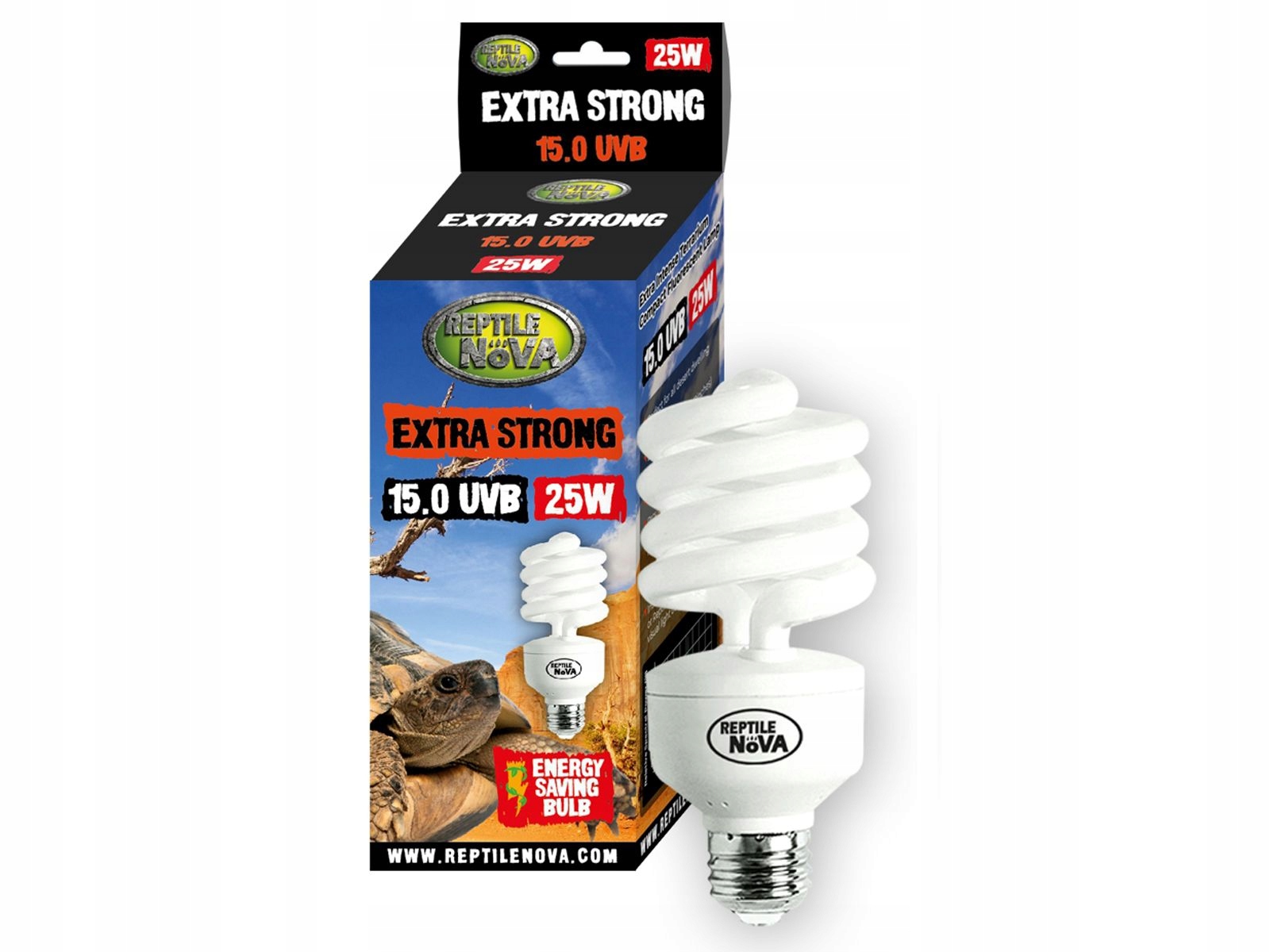 Uvb žárovka Extra Strong 25W 15.0 Reptile Nova