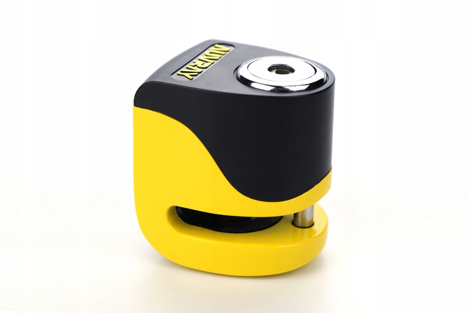 Auvray skuterowa blokada na tarczę z alarmem B-lock 06 Mini żółto-czarna