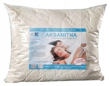 

Poduszka Aksamitna 50x60 Antyalergiczna