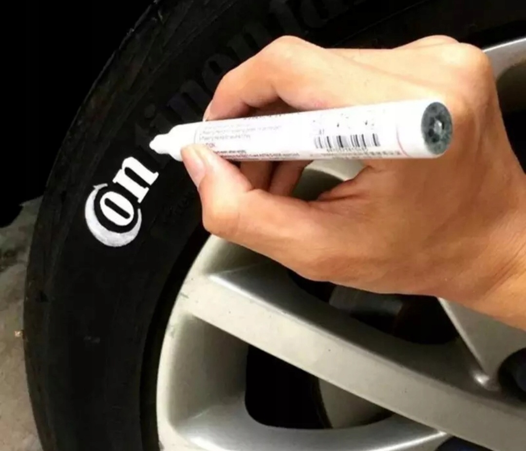 MARKER PISAK OLEJOWY OLEJNY BIAŁY OPON SZYB STALI Marka inna