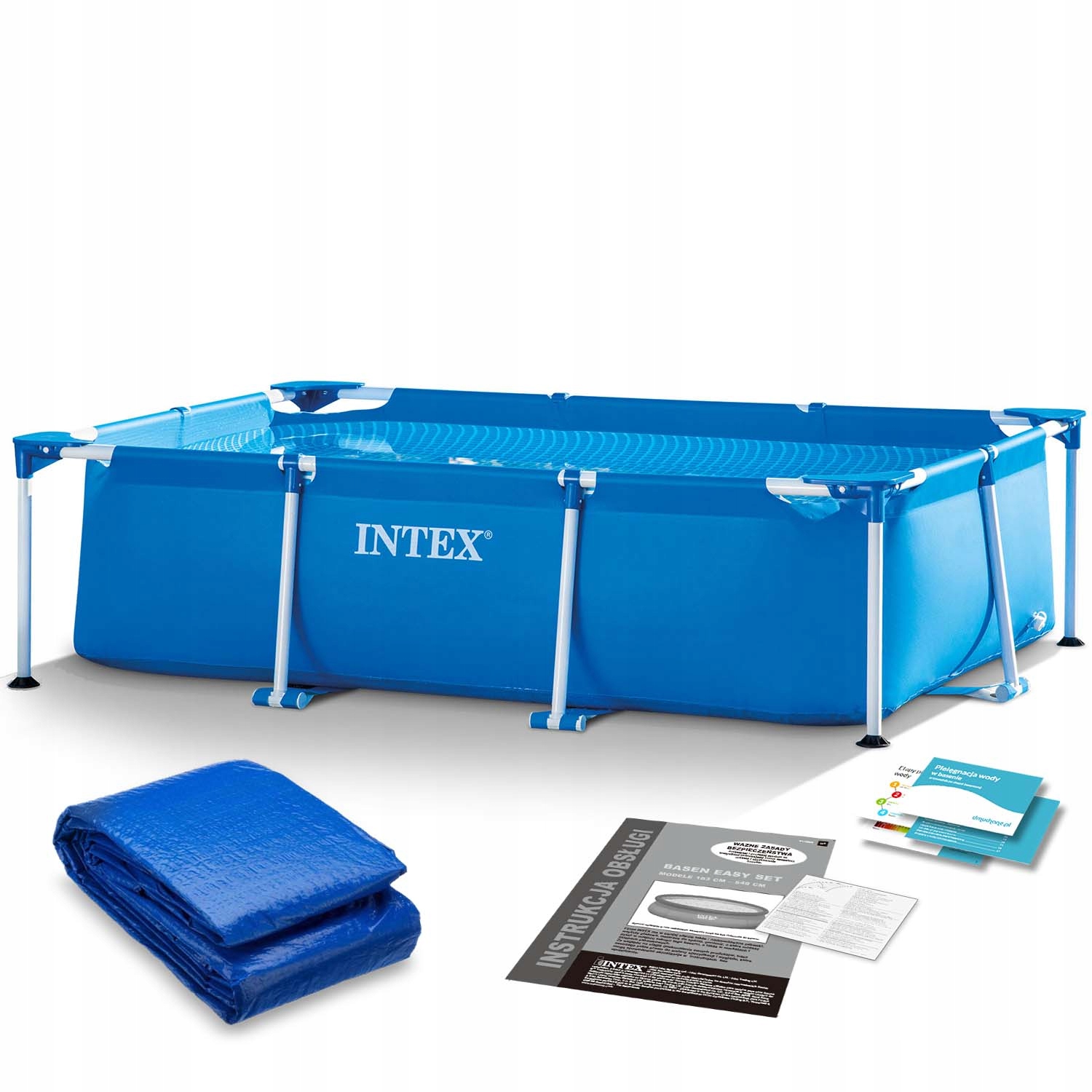 Intex 28270 Záhradný rámový bazén 220 x 150 x 60 cm, modrý