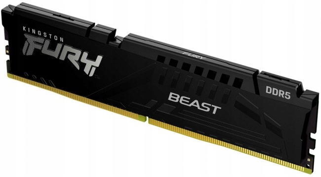 Pamäť Ram pamäť do počítača Kingston Fury Beast DDR5 8GB 5200 CL40 Čierna