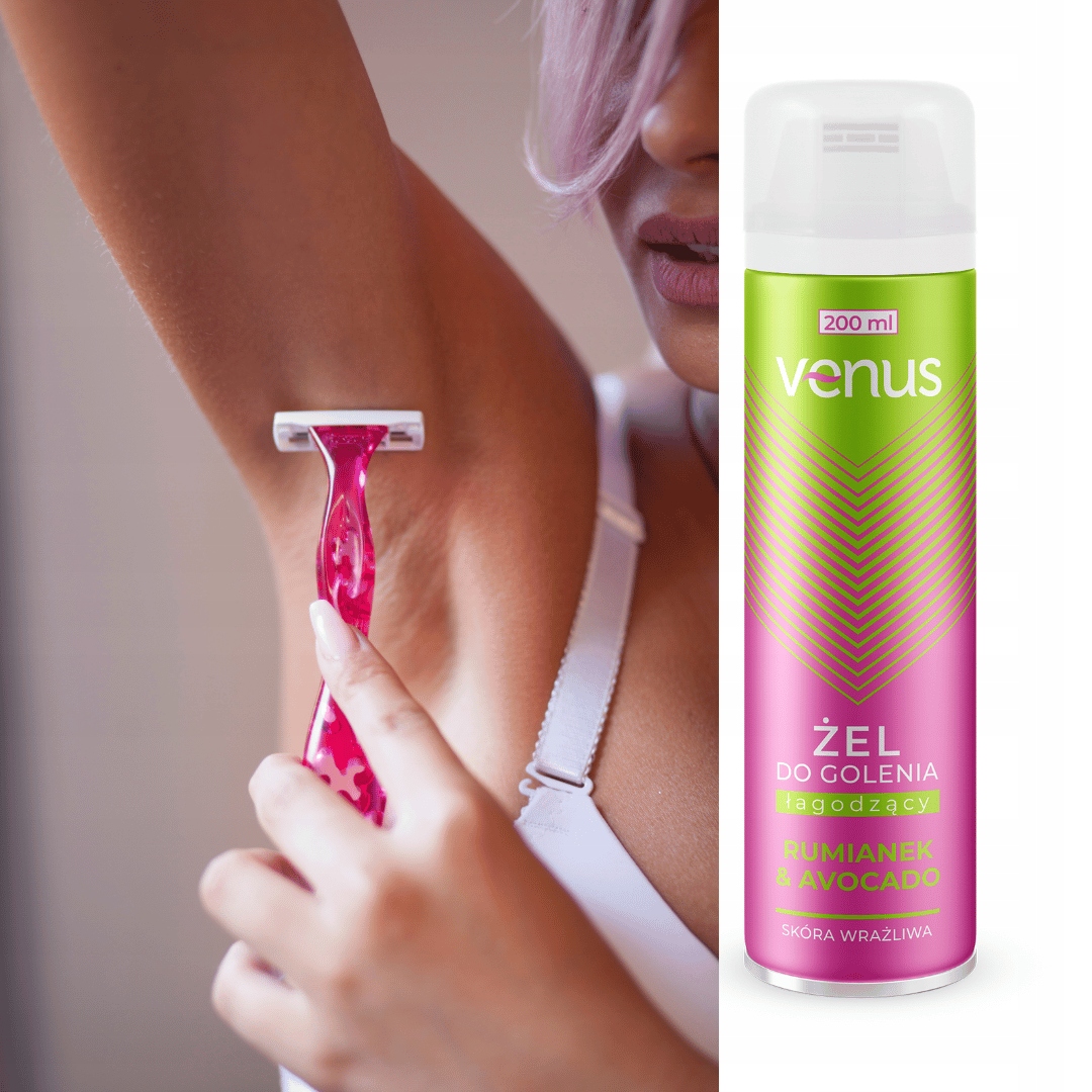ŻEL DO GOLENIA VENUS RUMIANEK SKÓRA WRAŻLIWA Rodzaj żel