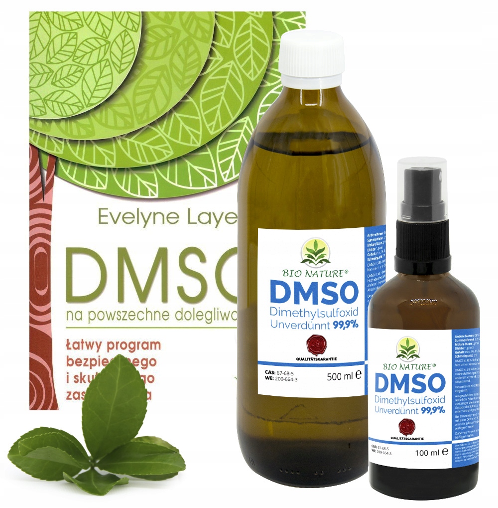 Dmso Dimetylosulfotlenek 500 ml 100 ml Książka