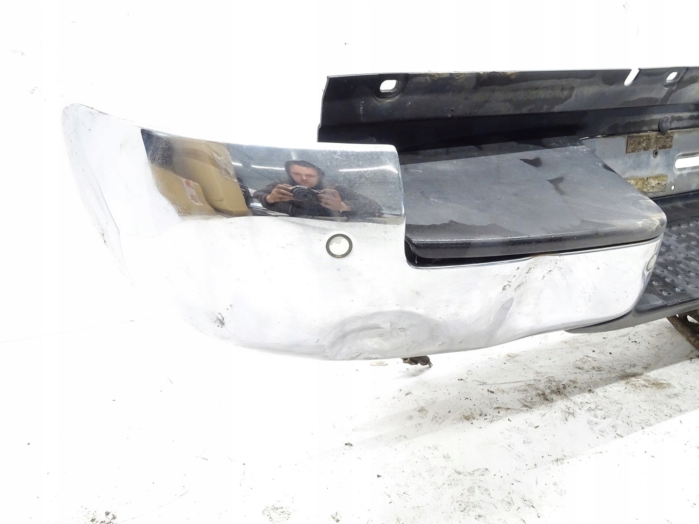 bumper rear part rear towing sider VW AMAROK and 2H CHROM PDC
