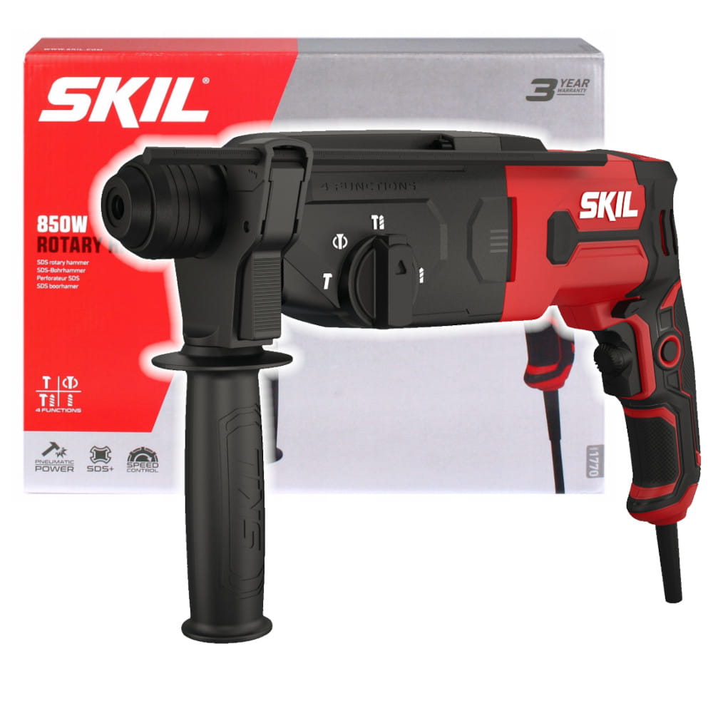 

Młotowiertarka Skil 1770 Aa SDS-plus 850W 2.8J