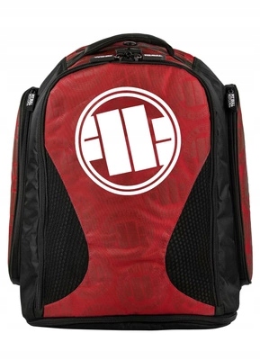 Batoh Pit Bull Big Logo červený