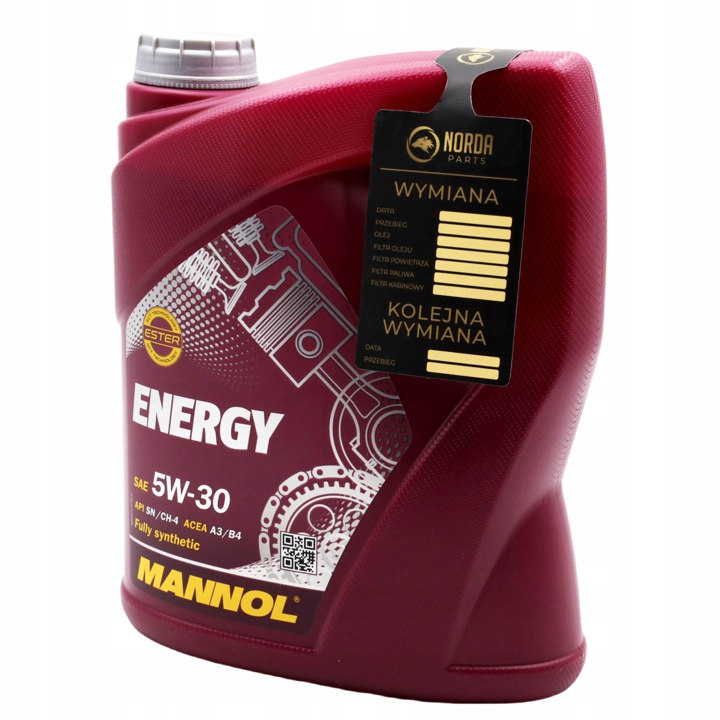 Olej Silnikowy Mannol Mannol Energy 5w30 7511 16L Stan opakowania oryginalne