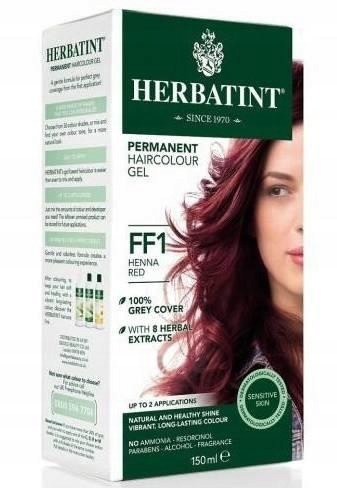 

Herbatint Farba FF1 Czerwień Henny 150ml