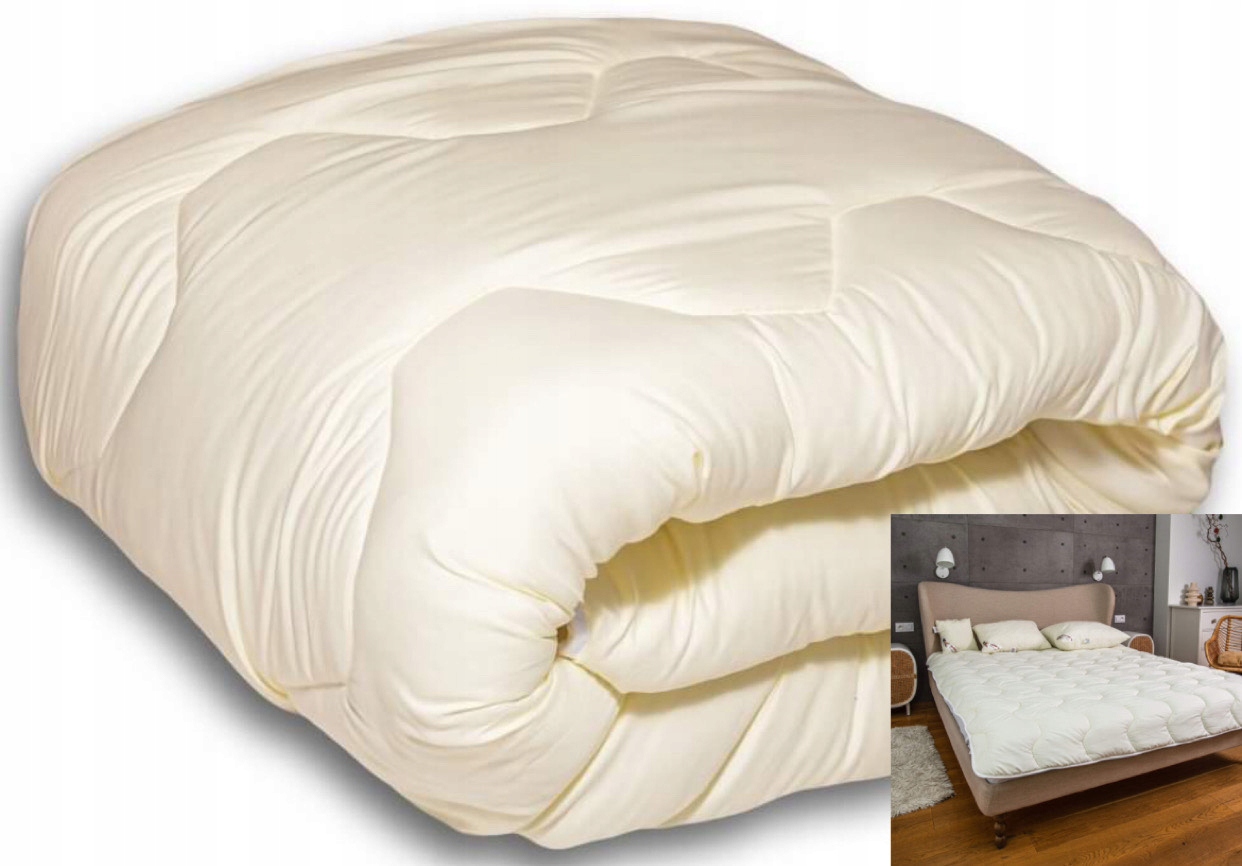 Celoroční Přikrývka 180X200 Cm/antialergická, Vysoká Kvalita – Polský Výrobek