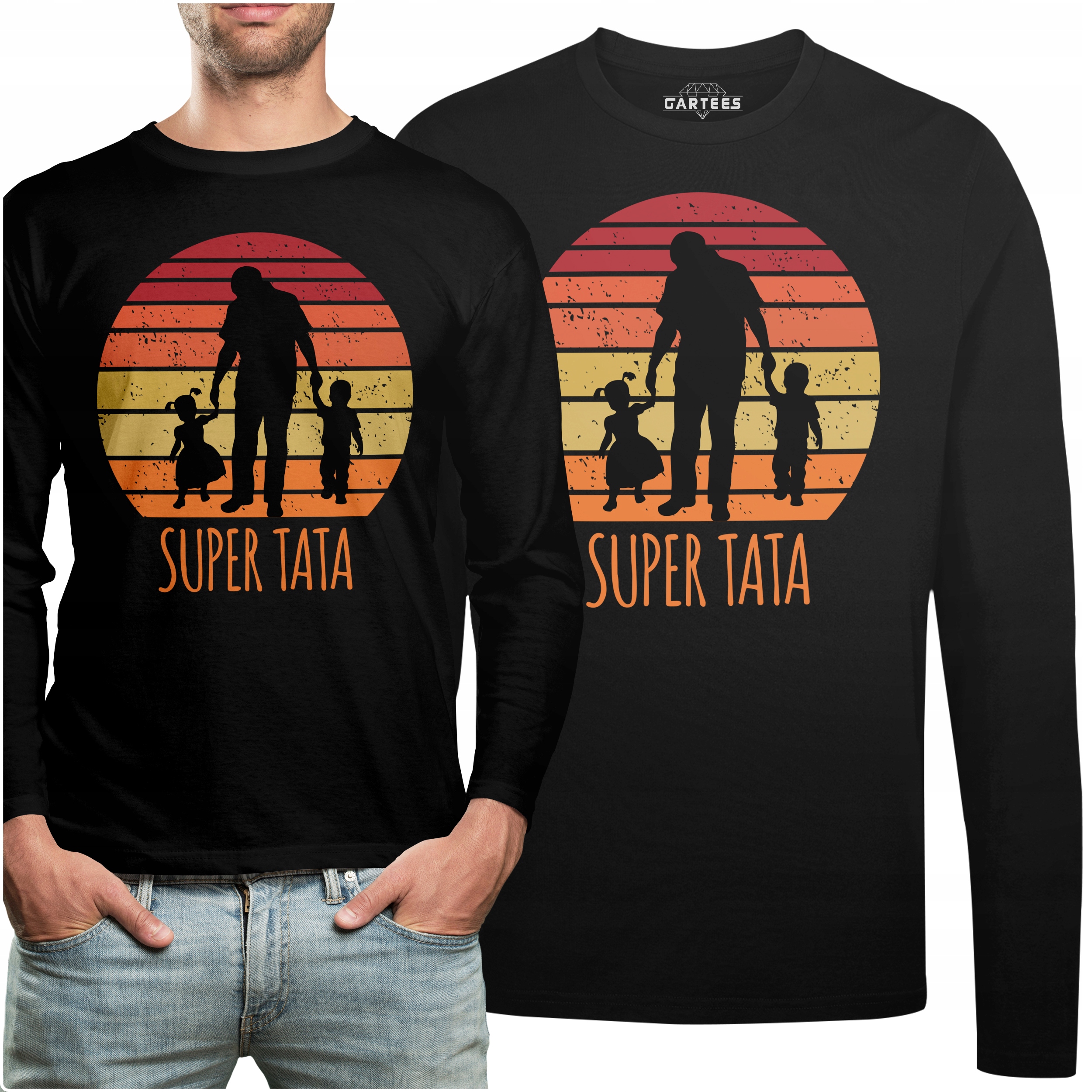 

Koszulka Long Pomysł Na Prezent Super Tata