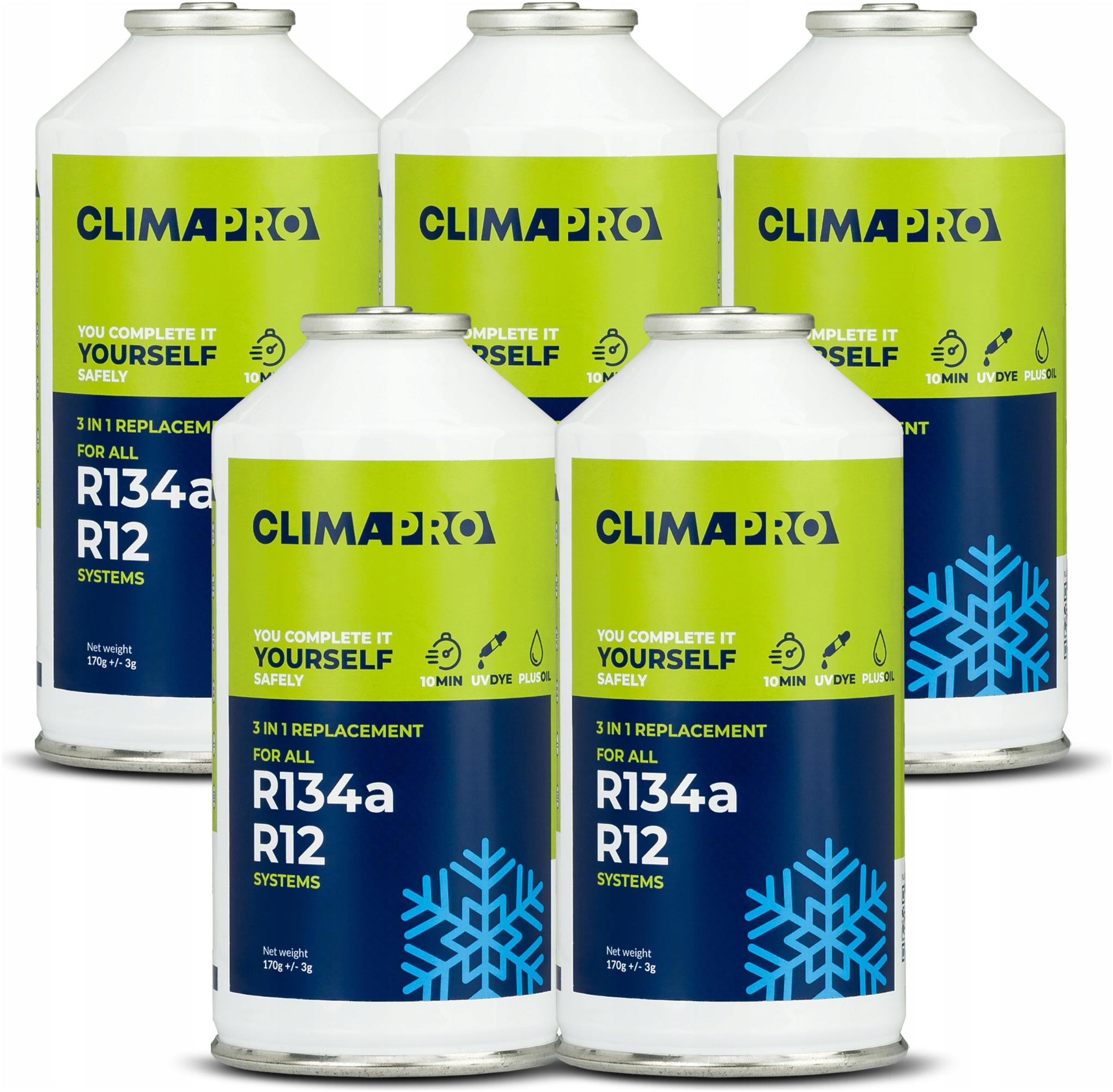 Plyn Pro Nabití Klimatizace V Autě Busie Tirze Z R134A Faktor Velká Zásoba