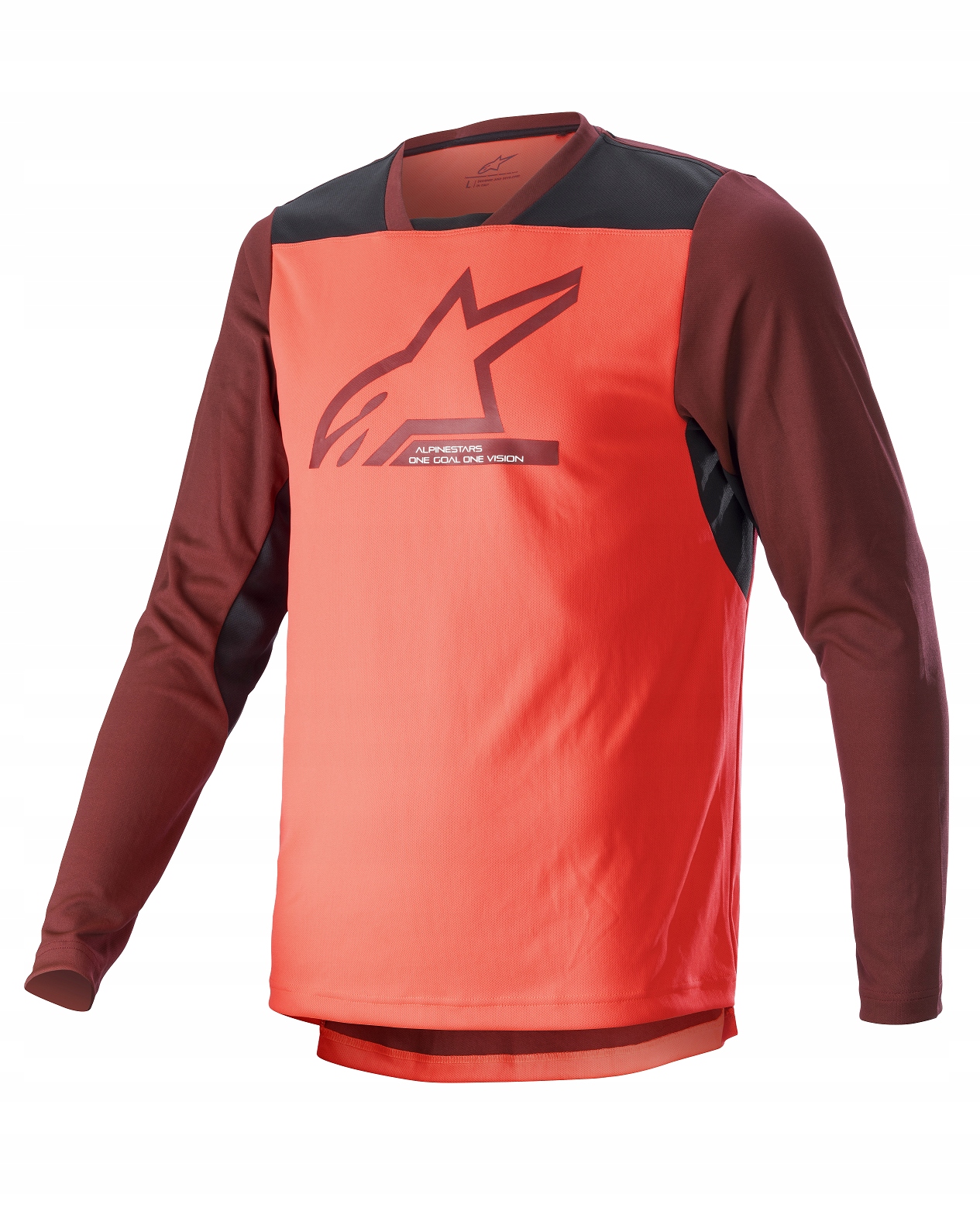 Cyklistický dres Mtb eBike Jersey Alpinestars Dlouhý rukáv M
