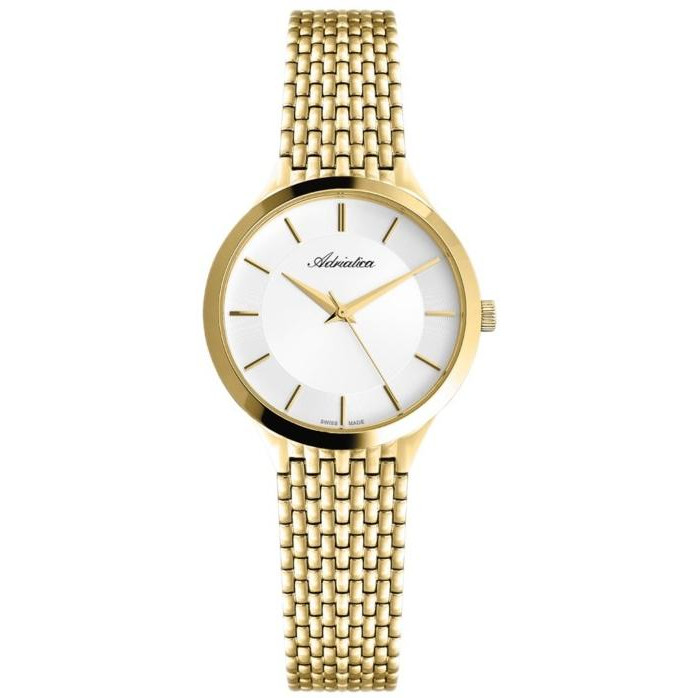 Dámské hodinky Adriatica A3176.1113Q zlaté