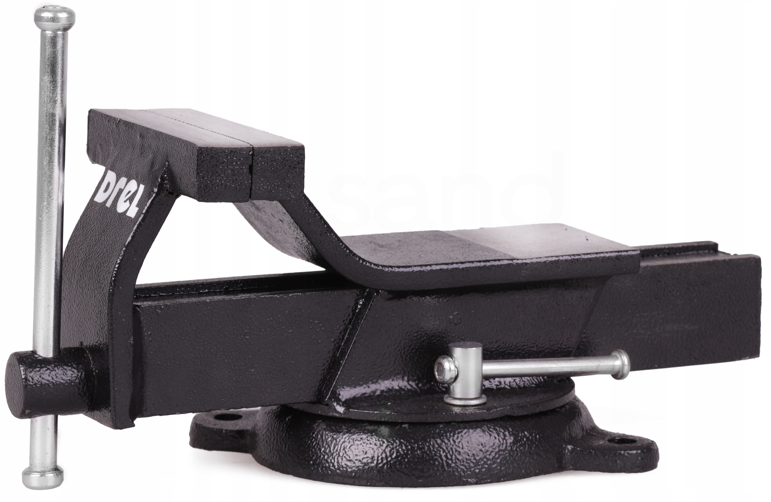 Тиски слесарные поворотные 125 мм стальные наковальни