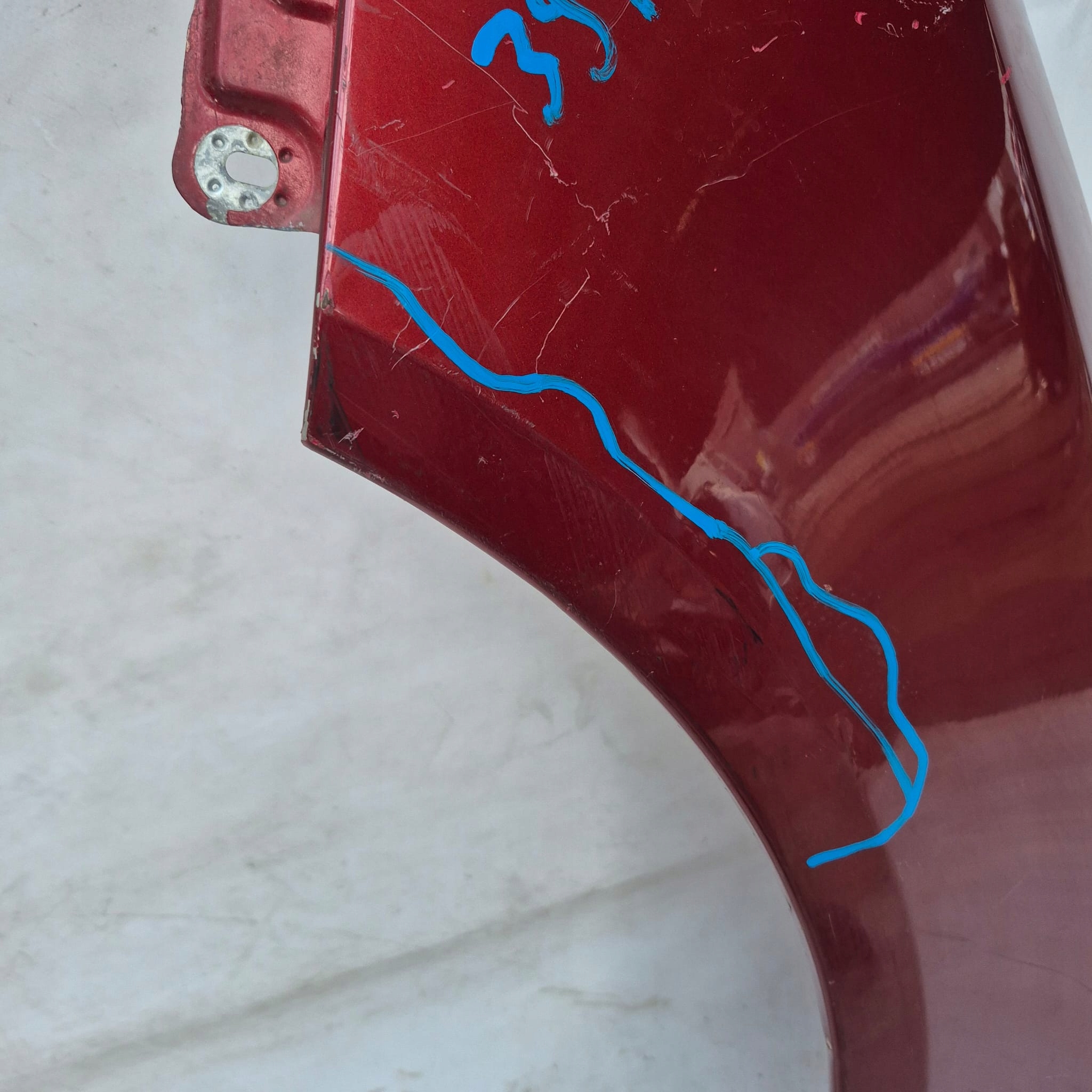 SKODA FABIA II 07r. -> fender left front front