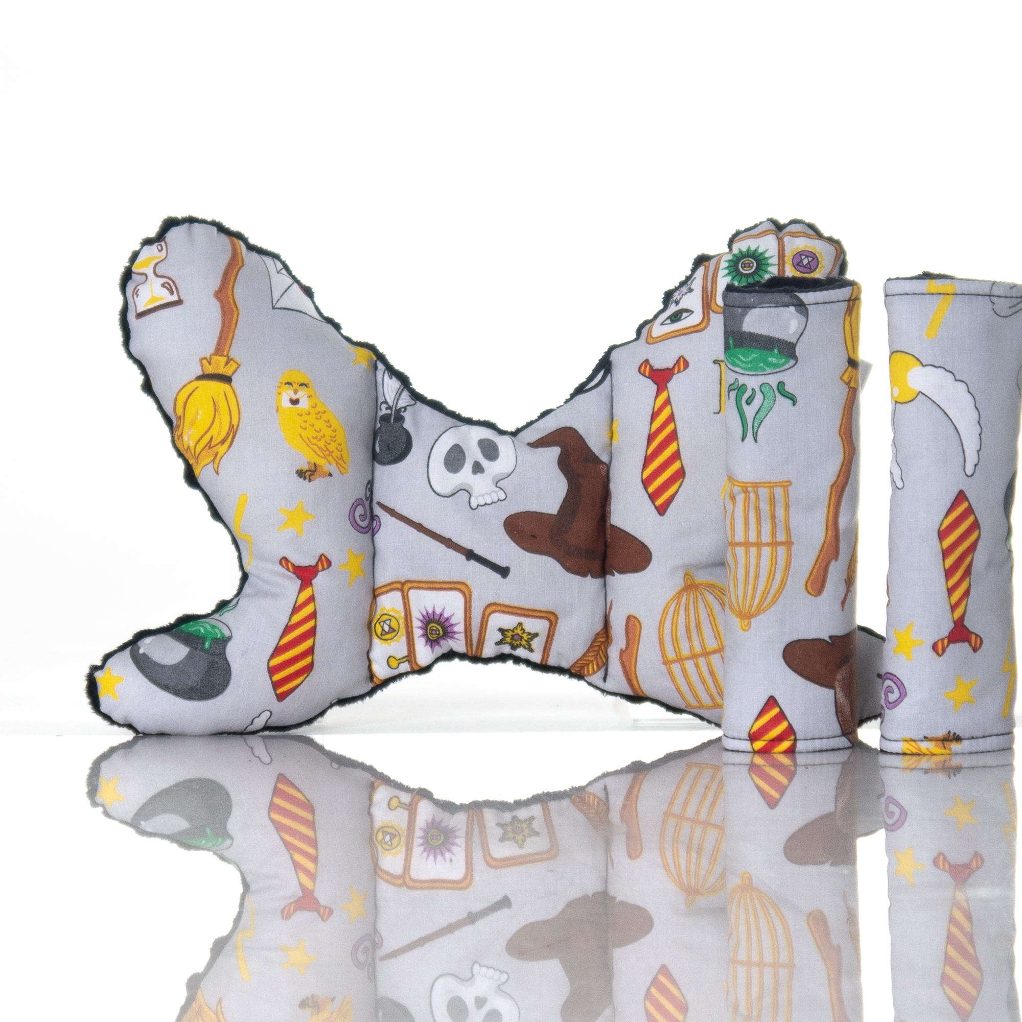 Poduszka podróżna motylek antywstrząsowy minky Marka Bajbi