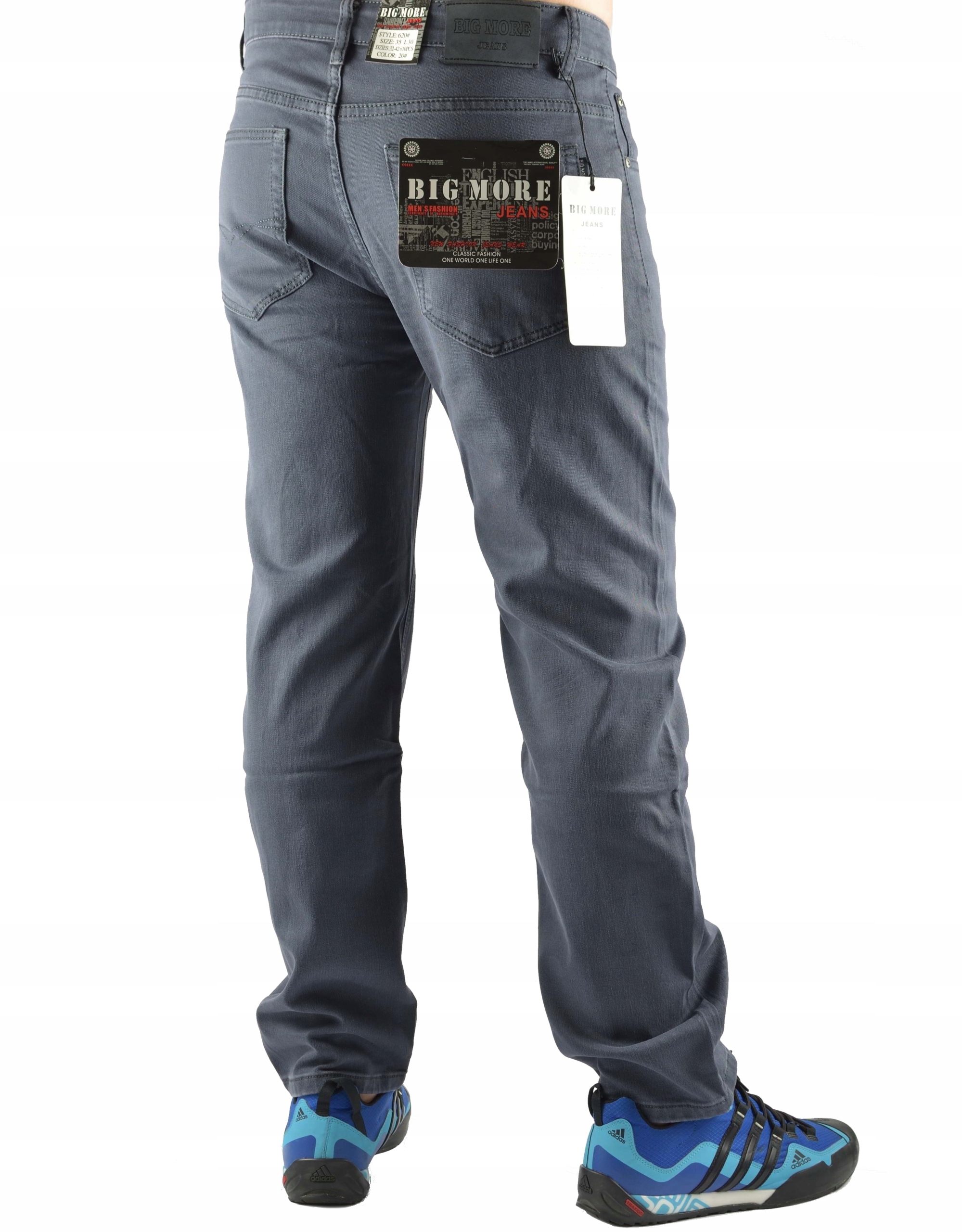 Spodnie Męskie Big More Jeansy W37/L30 Rozmiar 37/30