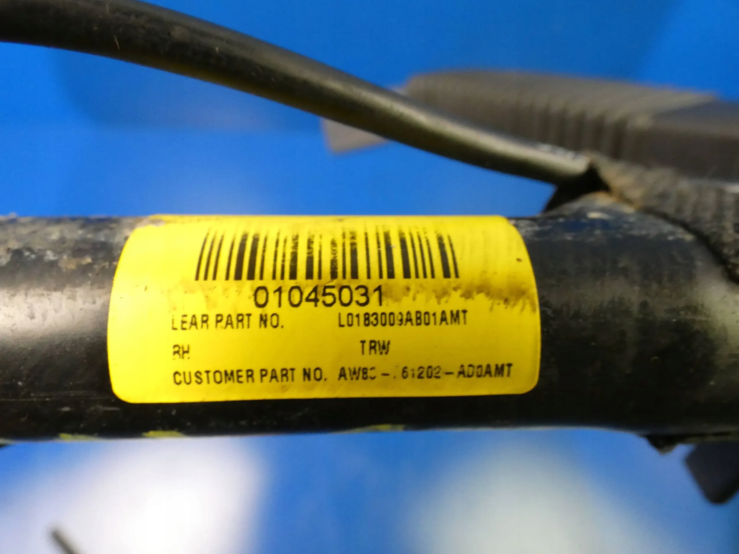 Jaguar XJ X351 adjuster switch supports right front