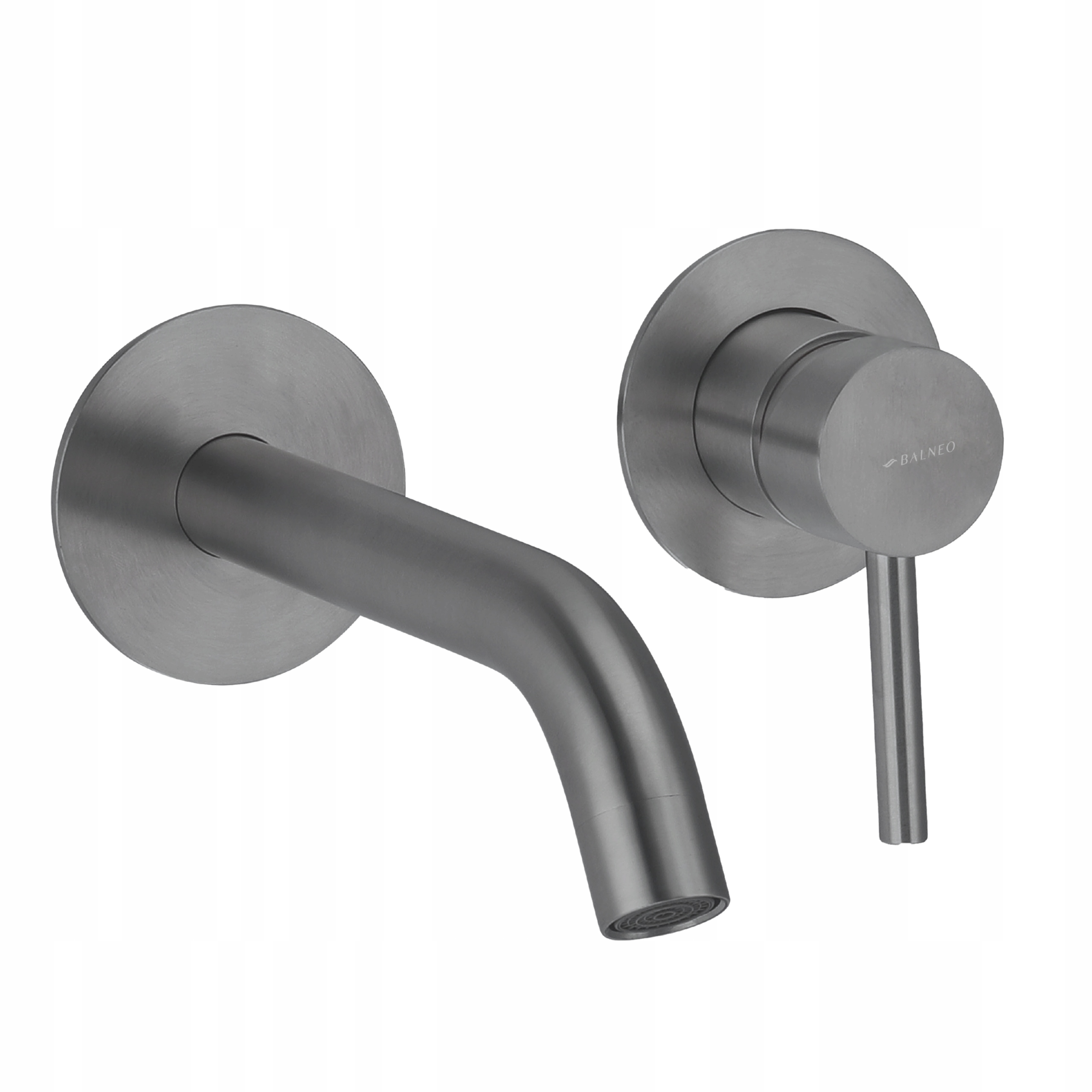 Podomietková umývadlová batéria Cascade Sivá Gun Metal Box Balneo