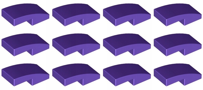 

Lego 11477 Skos 2x1 fioletowy Nowy (4g) 12 szt.