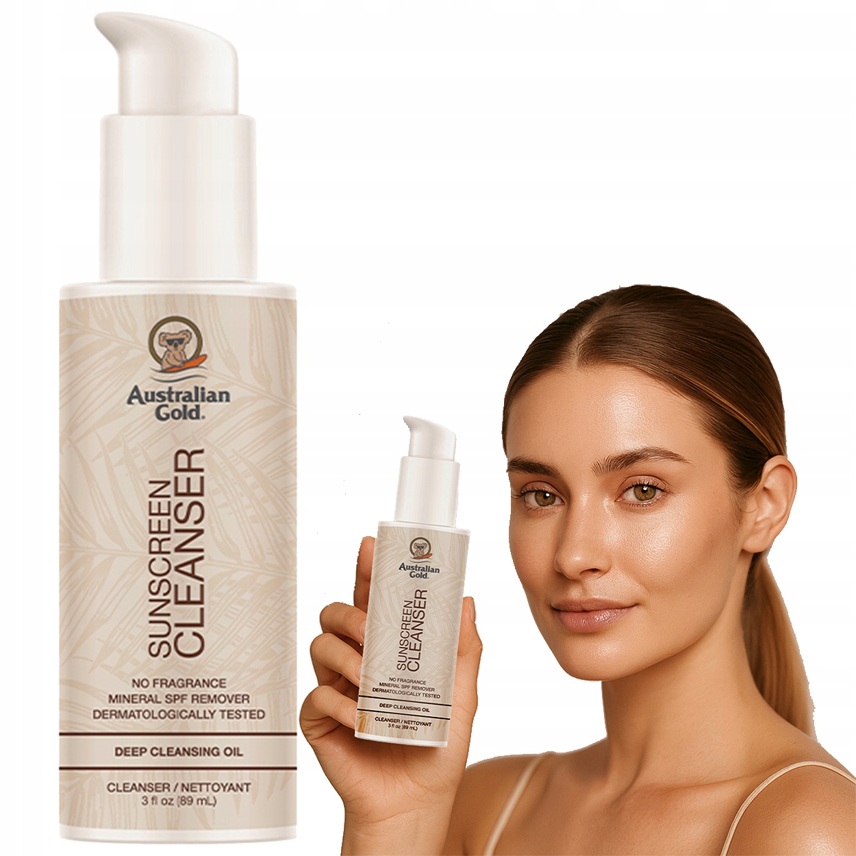 Olej na odstranění filtrů Spf make-upu Australian Gold Sunscreen Cleanser