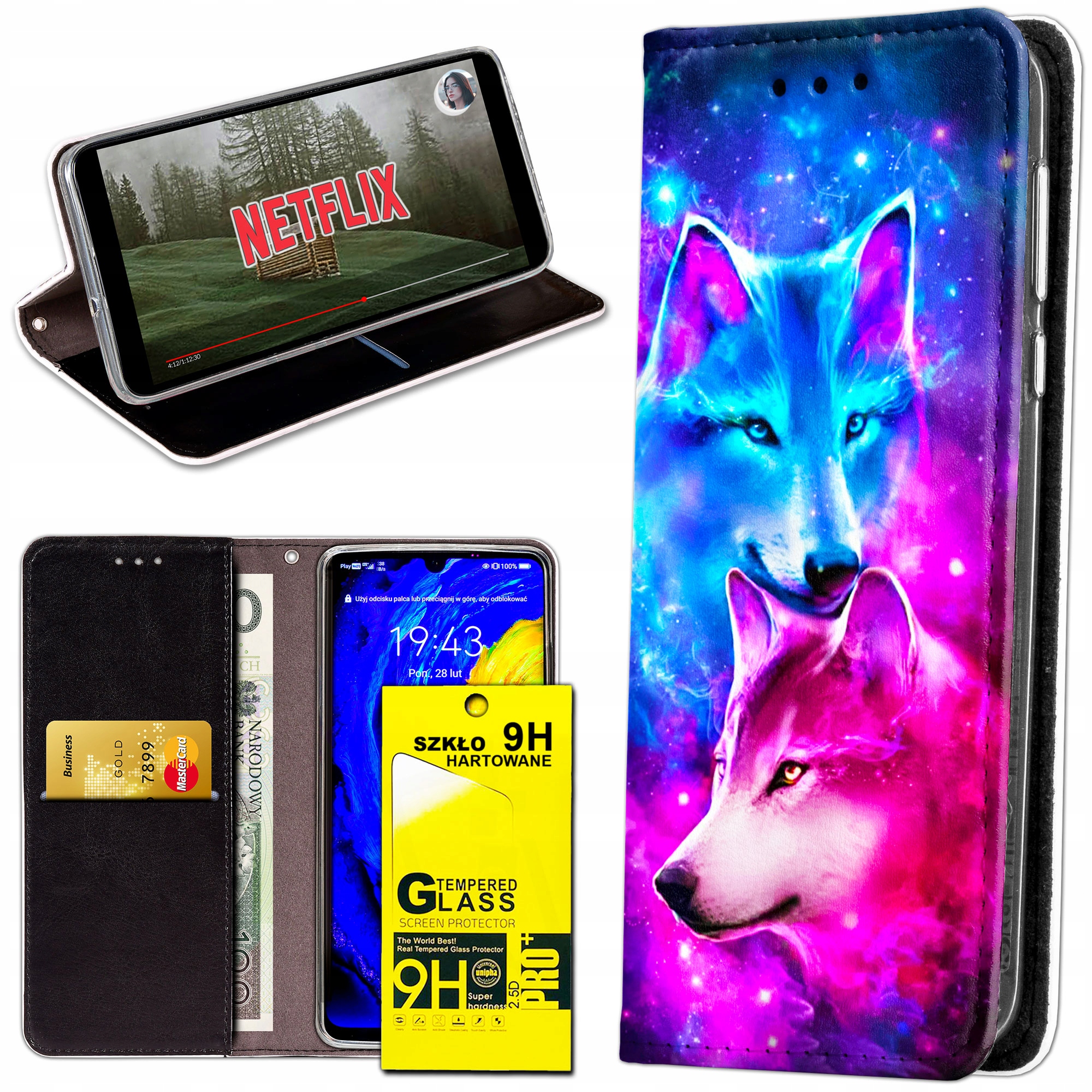 

Etui Portfel Magnet Case do Motorola Moto G22