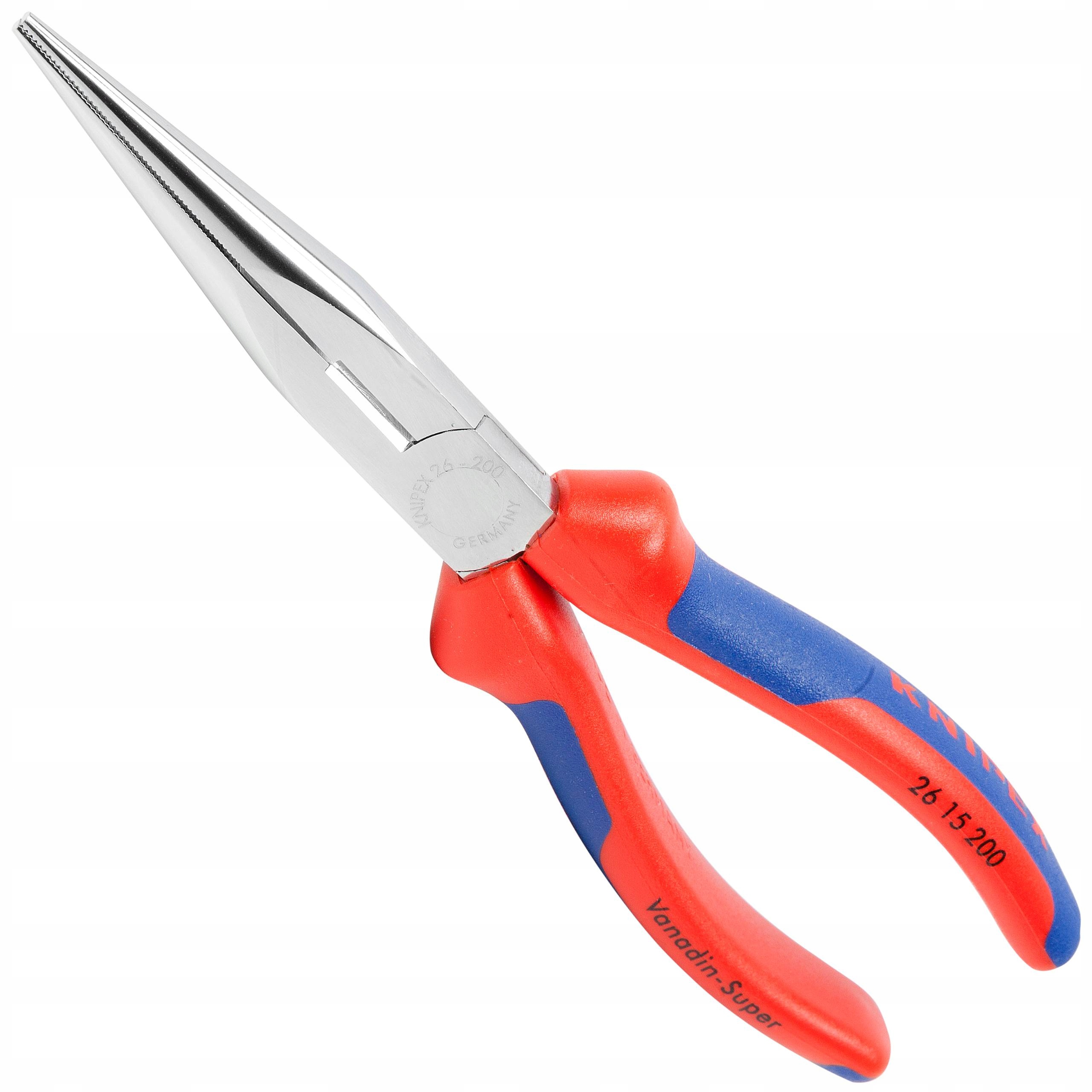 

Knipex Szczypce Połokrągłe Długie 200MM 26 15 200