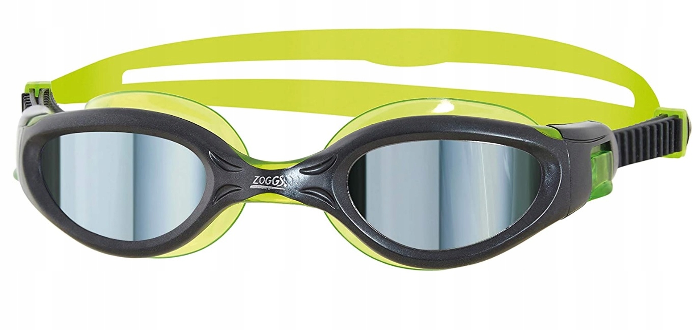 Zoggs Phantom Elite Mirror Junior Lime Okularki Pływackie Dziecięce