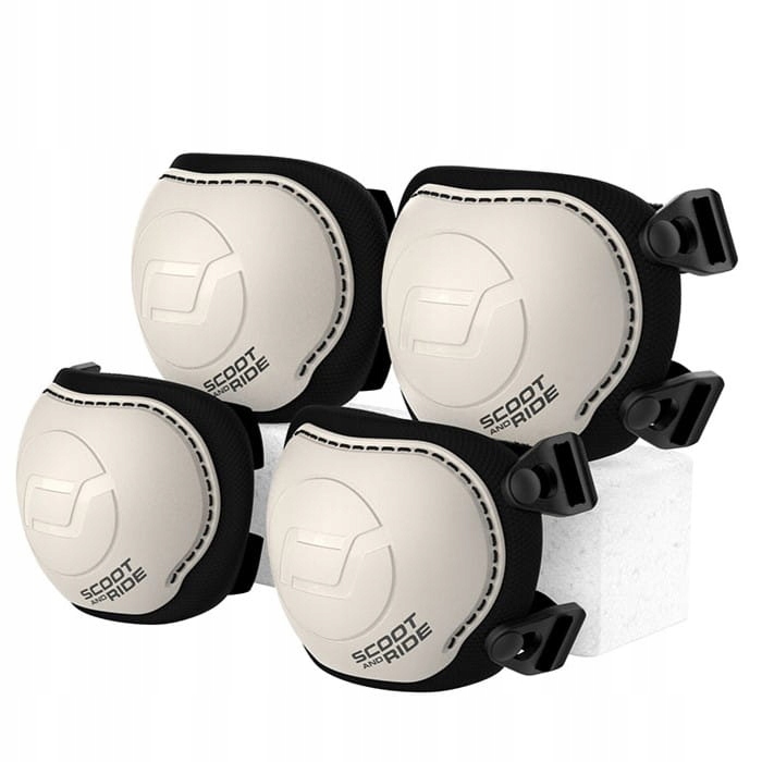Scootandride Zestaw ochraniaczy ochraniacze dla dzieci S Ash