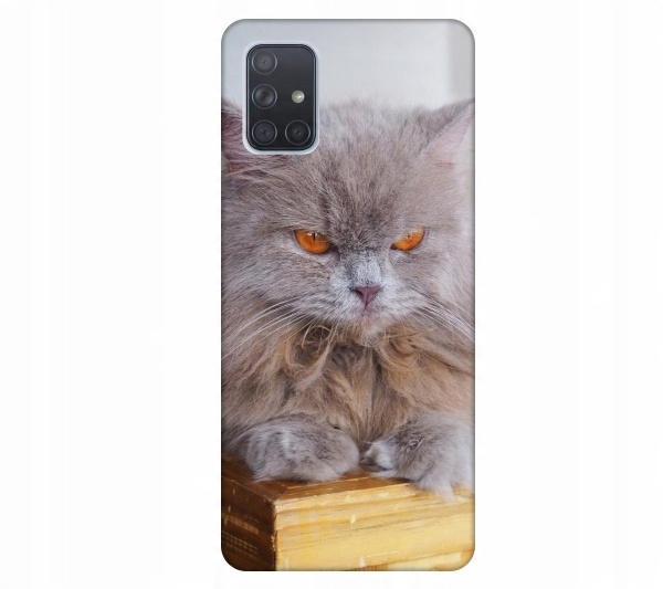 

Etui wzory do Samsung Galaxy A71 Kot pers kotek