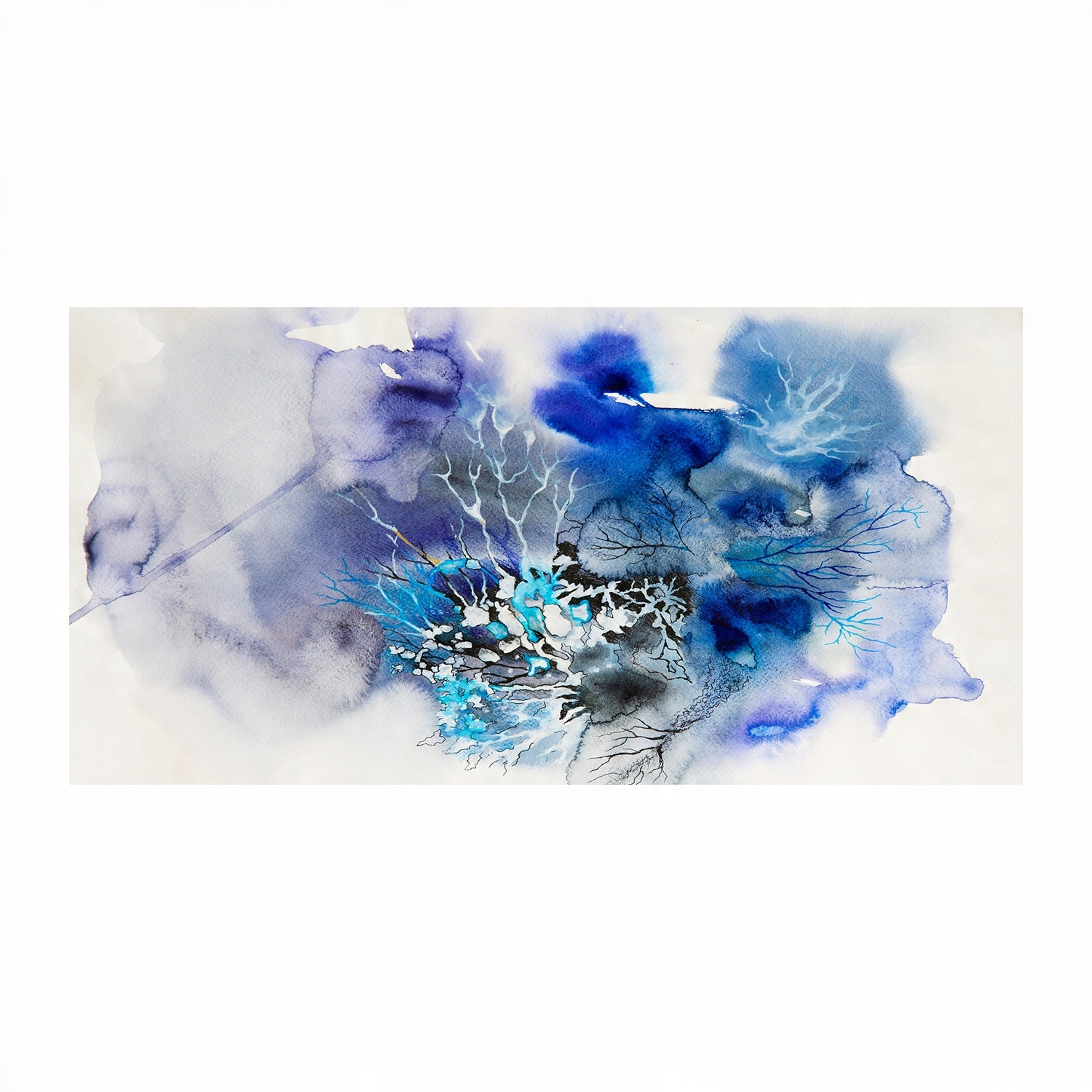

Foto-obraz akrylowy Abstrakcja kwiaty 140x70 cm