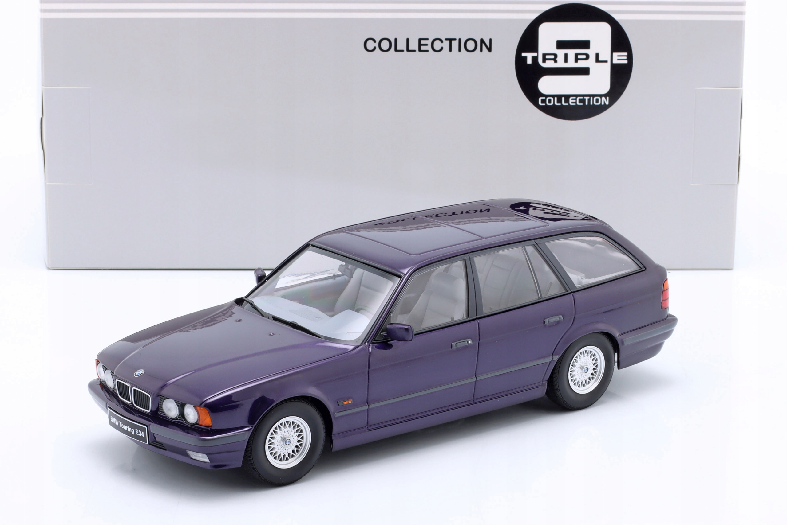 TRIPLE9 Bmw 5-Series (E34) Touring 1996 Violet metallic 1:18 Akce