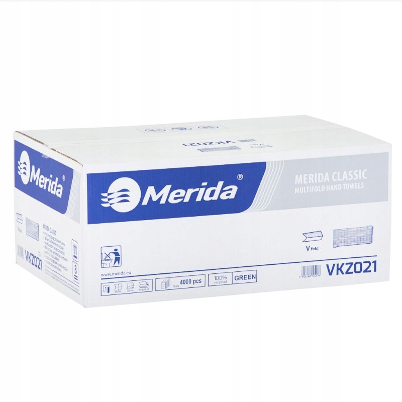 

Merida Ręczniki Papierowe Zielone 4000 Szt VKZ021