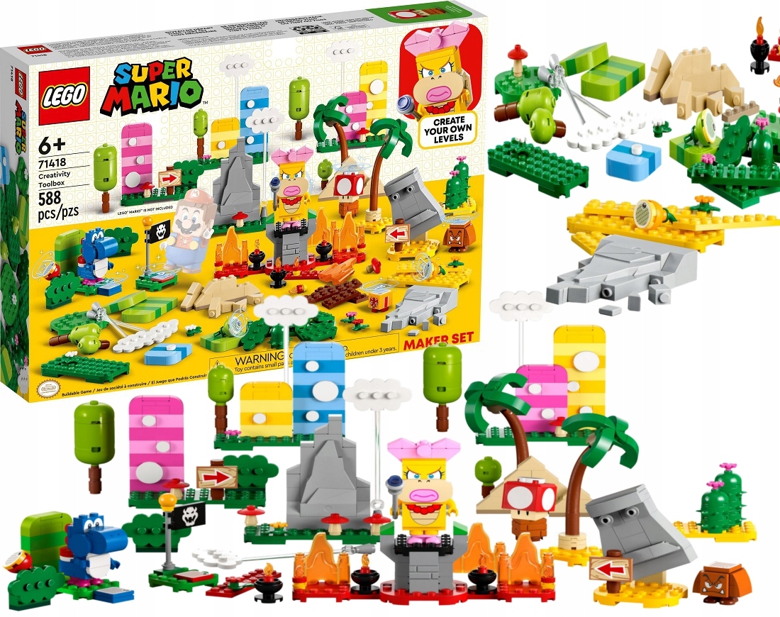 Lego Mario Kreativní Krabička 71418