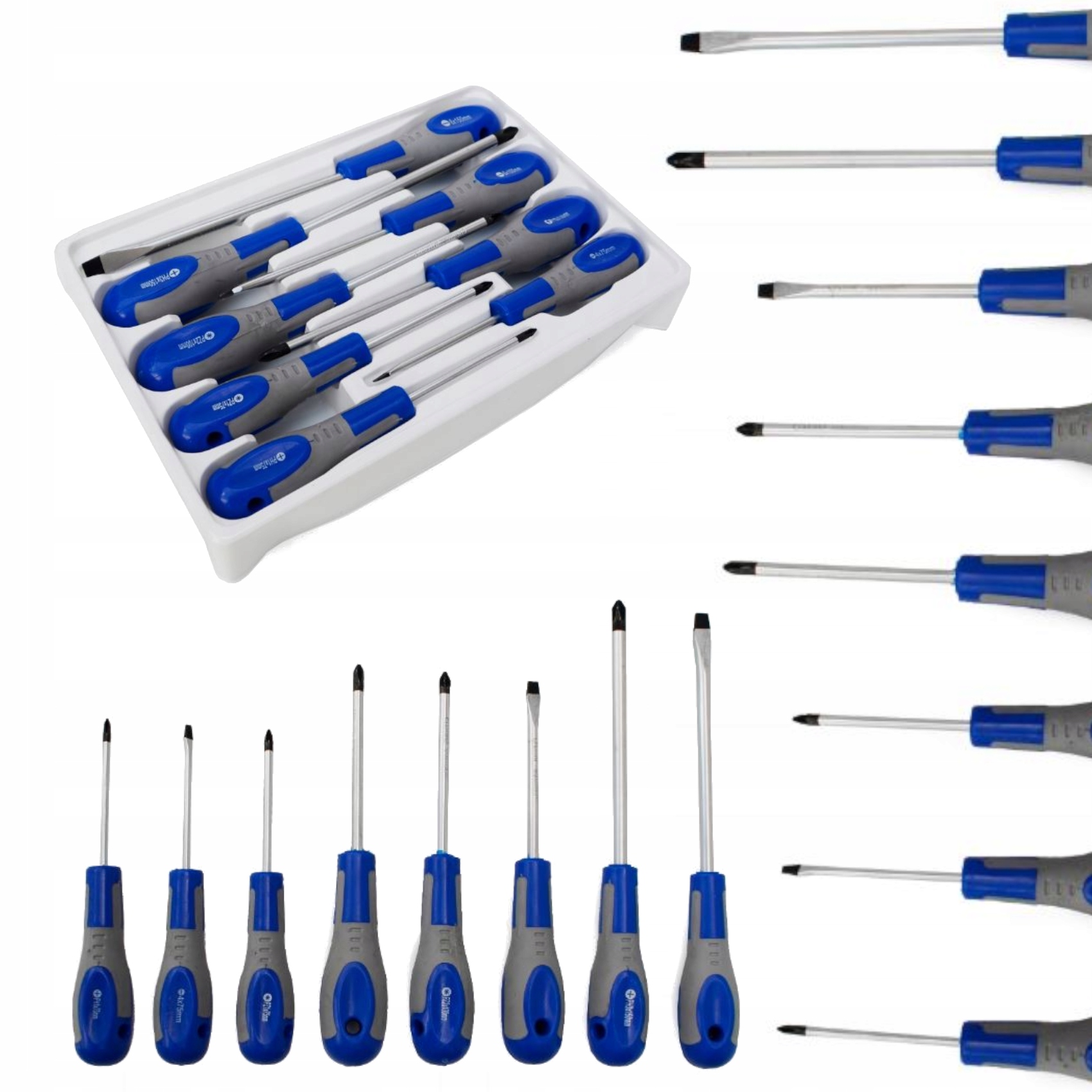 ZESTAW ŚRUBOKRĘTÓW WKRĘTAKÓW Z MAGNESEM PRECYZYJNE