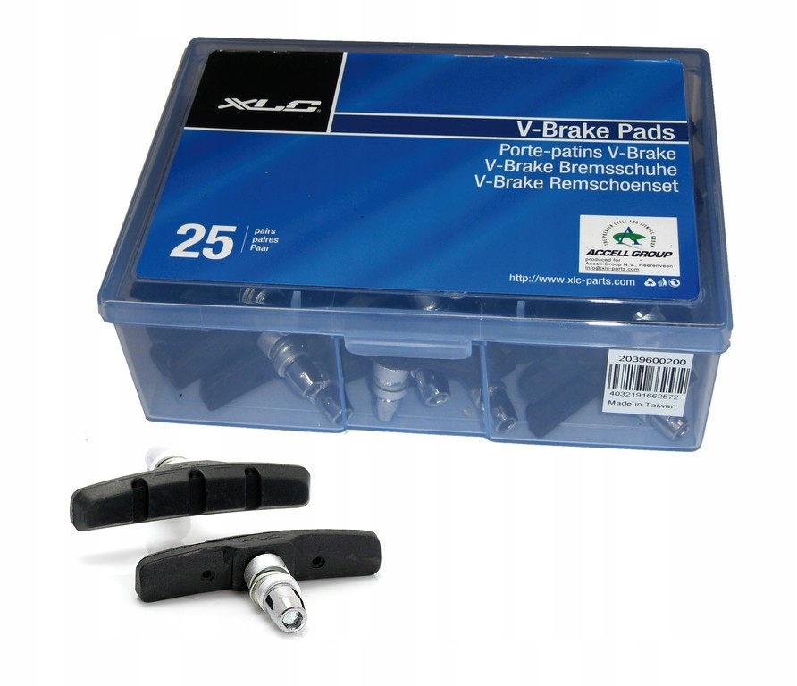 Klocki hamulcowe XLC V-Brake BS-V01 1 para